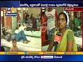 crowd at hospital viral fevers patients increasing in karimnagar