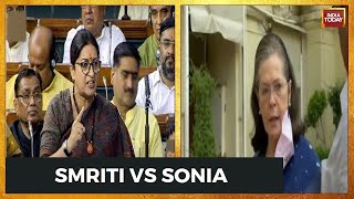 BJP Alleges Sonia Gandhi Used 'Threatening Tone' With Smriti Irani | Sonia Gandhi Speech