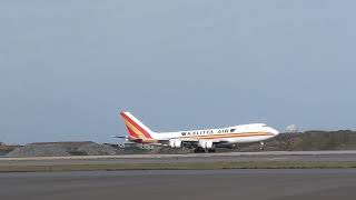 Kalitta Air B747-4B5F N705CK landed on RWY 05L RCTP 25/1/7