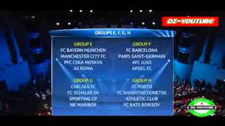 قرعة دوري أبطال أوروبا 2014 2015   28 8 2014   تعليق عربي HD