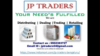 JPTRADERS BANGALORE 9902383727 STRETCH FILM ROLL FOR PACKING