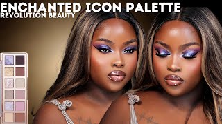 Revolution Beauty | Enchanted Icon Eyeshadow Palette Review  | PT 2