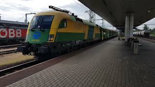 GYSEV Class 470 - 470502 departing Budapest Kelenföld Station on 14/09/23