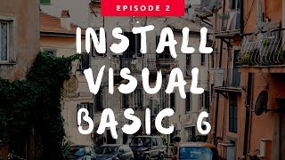 2. Quiz Application Development - Install Visual Basic 6