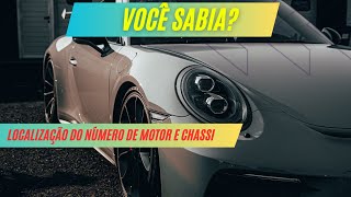 Numeração do motor e chassis da Porsche Panamera 4 hybrid 2018 2.9 v6