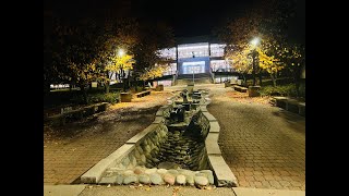 Nighttime Campus Walk: A Slice of College Life - Eastern Washington University