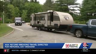 Memorial Day road, air travel expected to set records this weekend