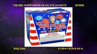 BP2905 The Red, White and Blue Salute / 200g cake