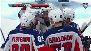 2019 Gagarin Cup, CSKA 4 HC Dynamo M 0, 17 March 2019 (Series 2-1)