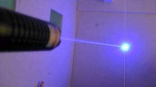 445nm 1W~2W Ultra Powerful Blue laser Flashlight Focusable