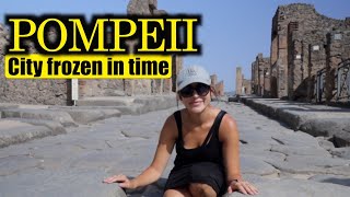 Visit ANCIENT \u0026 MODERN POMPEII  -  Archaeological Park and Ancient Ruins! (Italy Vlog)