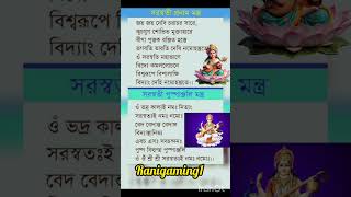 সরস্বতীর পুষ্পানজলী #saroswati #pushpanjoli