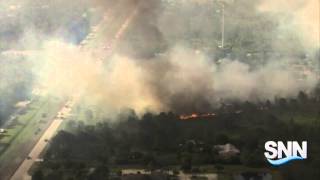 SNN: Brush Fire Along I-95