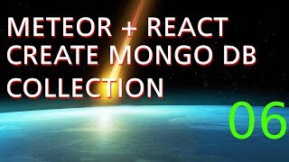 06 Fullstack React - Create mongodb collection