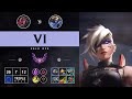 Vi Mid vs Ezreal: Triple Kill, Unstoppable - EUW Master Patch 14.15