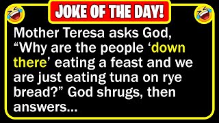 🤣 BEST JOKE OF THE DAY! - God greets her at the Pearly Gates, 