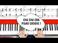 How to play Cha cha cha on keyboard - Groove 1. Rhythm section included!