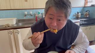 【おばあちゃんねる】12月12日老老介護を終えた87歳おばあちゃんとの朝昼晩食事生活