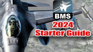 Falcon BMS 2024 Beginner Starter #Guide | F-16 Combat Simulator