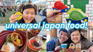 what to eat at universal studios japan! 🇯🇵😋 | VLOGMAS DAY 5