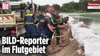 HOCHWASSER IN BAYERN: Wasser-Pegel steigen weiter dramatisch