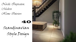 Nordic Inspiration / Modern Home Interiors | Scandinavian Style Design #40