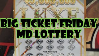 BIG TICKET FRIDAY 👀 MARYLAND LOTTERY 👻 #subscribe #lottery #sub