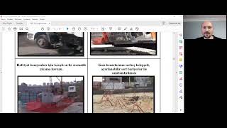 Şantiyelerde Hafriyat İşleri ve İSG - Sn. Ahmet YAZICI Anlatıyor