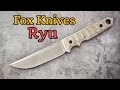 Fox Ryu Tanto:  Black Roc Knives Combat Design