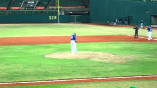 2013.02.27 WBC中華代表隊 vs NC恐龍 郭泓志 登板