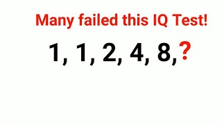 1, 1, 2, 4, 8, ? Many failed this Ukraine IQ Test! Can you? #ukraine