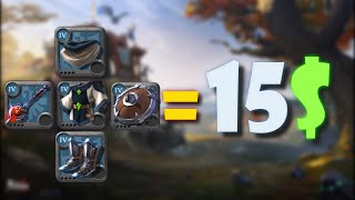 Solo Roaming - 54K Gear Full Spec = 15M Profit - Albion Online