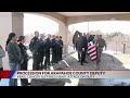 Procession for Arapahoe County deputy