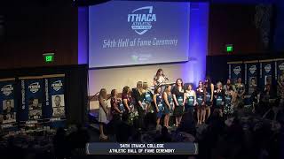 54th Ithaca College Athletic Hall of Fame Ceremony