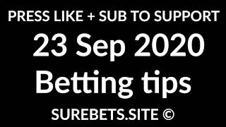 Football Betting Tips Today - 23 September 2020 - UEFA Champions League, Europa League, EFL Cup