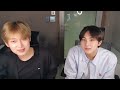 enhypen sunoo u0026 jungwon vlive 210701 in the studio🐈🦊 eng sub