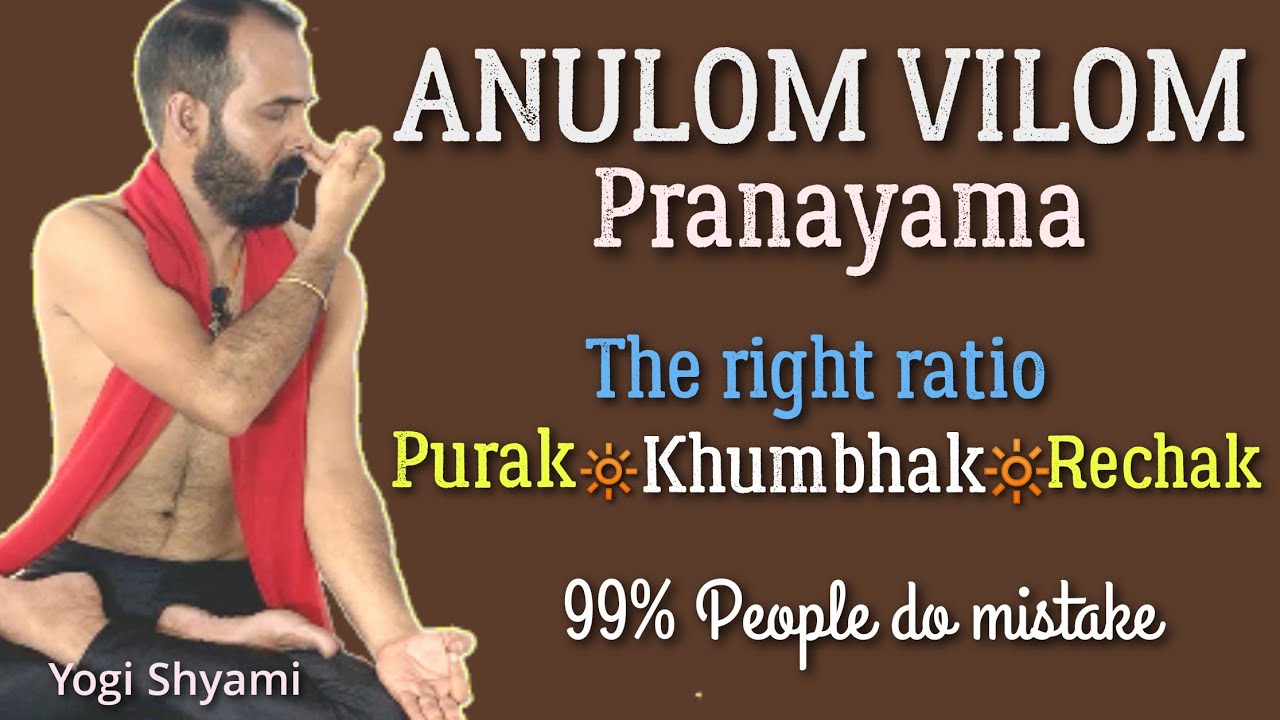 Anulom Vilom Pranayama | Sahita Kumbhaka | Benefits And Right Process ...