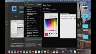SwiftUI Recipes Developer Tools App [MAC] Basic Overview
