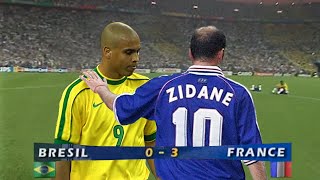 Ronaldo will never forget the performance of Zinedine Zidane in this match