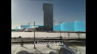 Mobile AR visualization of Jätkäsaari/Kämp Tower plans in Helsinki city