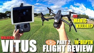 DJI MAVIC KILLER?! - WALKERA VITUS In-Depth Flight Test Review \u0026 BEE ATTACK!