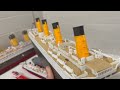 Titanic Model Sinking and Review of All Ships. Will they Sink or Float [ Titanic, Britannic ]