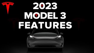 NEW Redesigned Tesla Model 3 Features Rumored For 2023 | We Can't Believe It