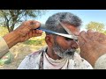 ASMR Fast Hair Cutting But Barber is Very Old [ASMR]