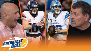 Lions and Vikings Super Bowl chances, Can the Broncos beat Chiefs backups? | NFL | BREAKFAST BALL