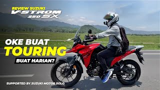 SUZUKI V-STROM 250 SX REVIEW | Tidak Galak Tapi Cukup Enak