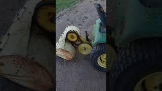 John deere 112 tiller attachment before it failed