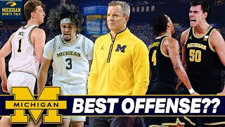 Is Michigan Basketball's Offense the BEST in the Country? + New Addition to the Team, and More!!