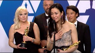 Oscars 2019: Free Solo Wins Best Documentary Feature (FULL INTERVIEW)