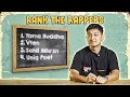 RANK THE RAPPERS | FT@yodda__